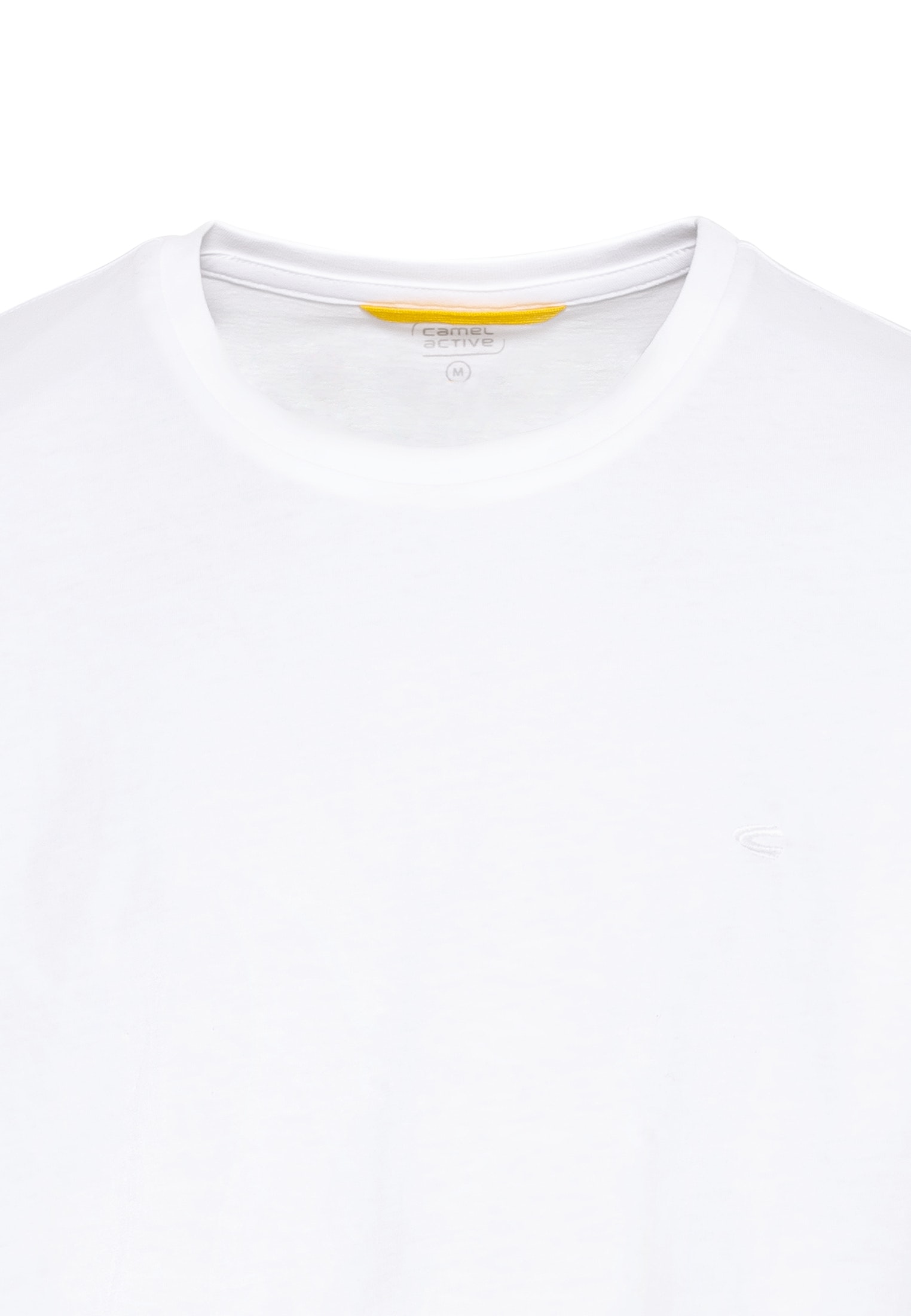 Kurzarm Basic T-Shirt aus reiner Baumwolle