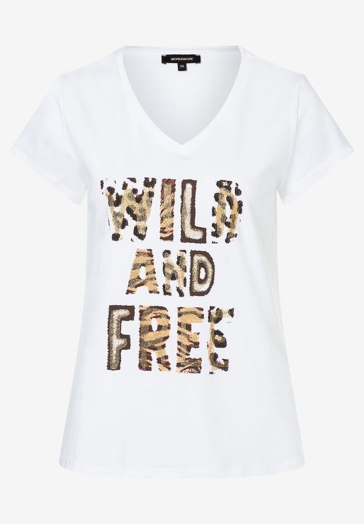 T-Shirt mit Frontprint  Sommer-Kollektion