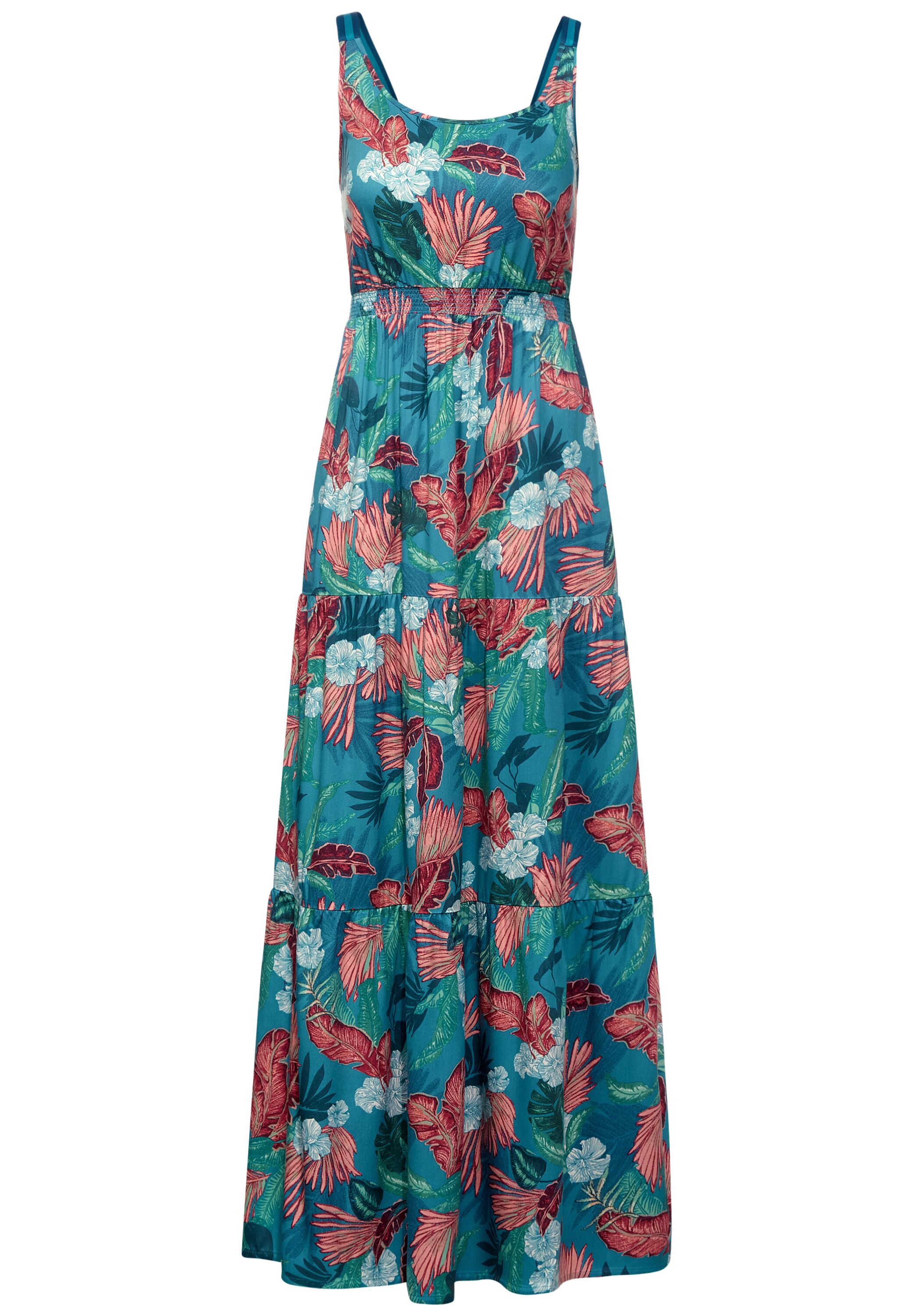 Maxi Flower Print Dress