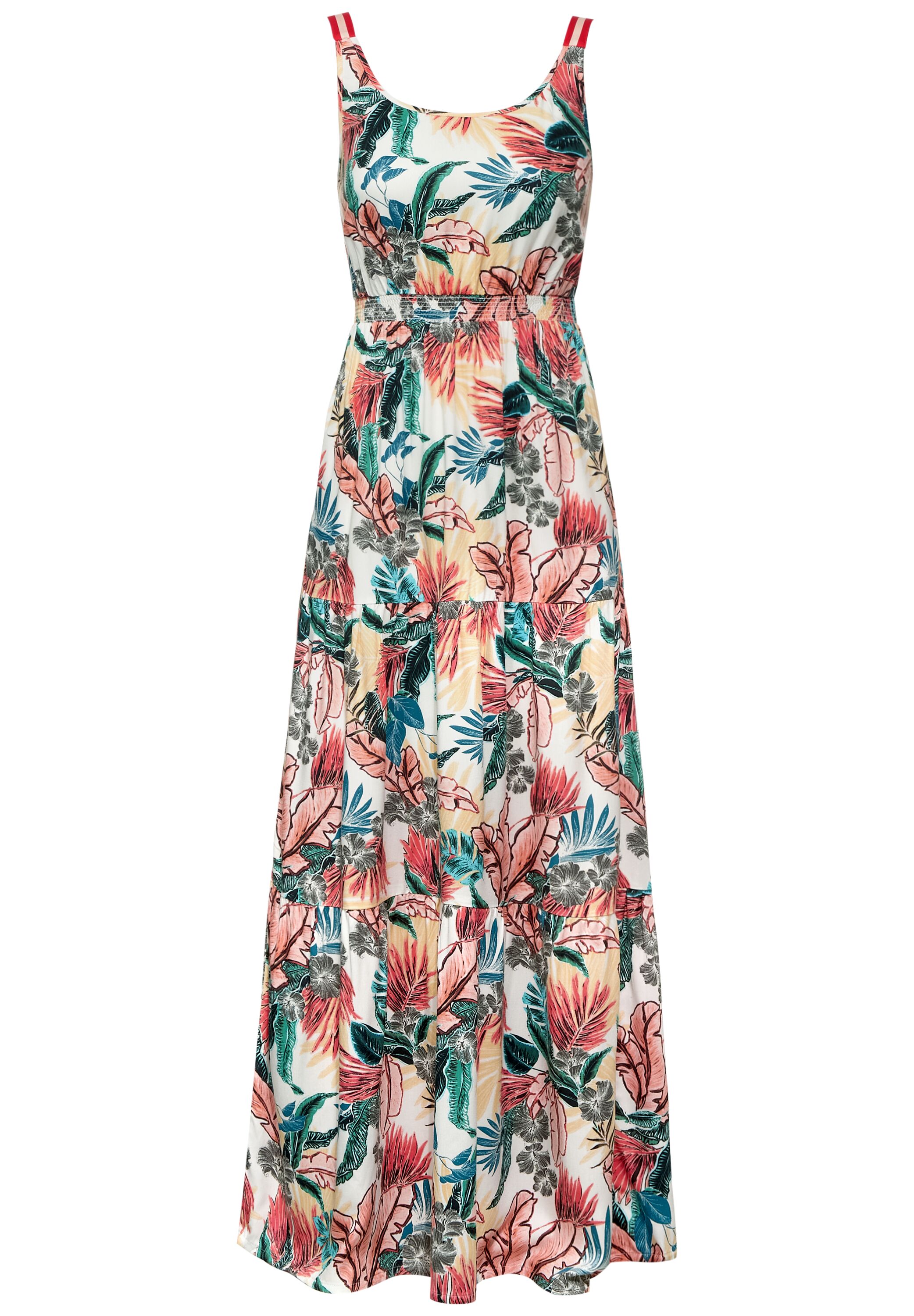 Maxi Flower Print Dress